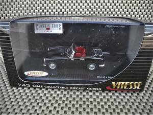 *1/43* Honda S800 open : Shinagawa number right steering wheel * black color * new goods unopened * Vitesse made #24900,