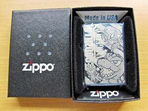 【新品】ゴジラ対エヴァンゲリオン ZIPPO デフォメVer.　★GODZILLA　EVABGERION　シリアルナンバー入り　ジッポーライター　オイル