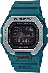 . 10 storm ka Noah have on model [ new goods ] Casio G shock Bluetooth installing G-LIDE [GBX-100-2JF] surfing green 