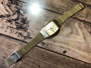 BK087 良品 希少 レア ヴィンテージ SEIKO セイコー KING QUARTZ キング ツインクオーツ SGP ゴールド 9443-5020 クオーツ メンズ 腕時計