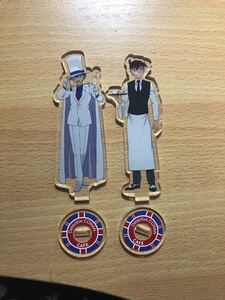 名探偵コナン コナンカフェ フィギュア 2点セット 怪盗キッド 工藤新一 おまけ付き