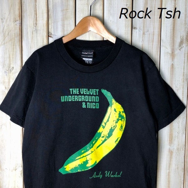 バンドT・ロックT THE VELVET UNDERGROUND & NICO Tシャツ S～M オールド アンディーウォーホル ヴィルヴェット・アンダーグラウンド ●56