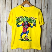 バンドT・ロックT THE STRIKERS ツアーTシャツ Mぐらい 2012年 オールド ヴィンテージ PUNK パンク ザ・ストライカース ●49_画像2