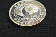 中国熊猫記念 中国 パンダ 銀貨 1992年 1オンス 重さ31ｇ 直径39.23mm 画像10枚掲載中_画像8