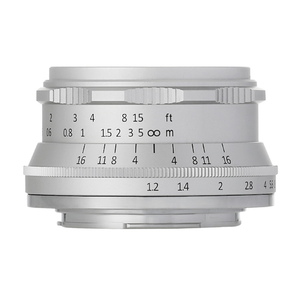 七工匠 7Artisans 35mm F1.2 (マイクロフォーサーズマウント)（シルバー）単焦点レンズ