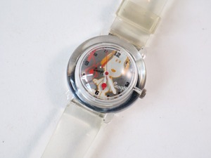 SNOOPY スヌーピー シルバー スケルトン 腕時計 JAPAN MOVの商品画像