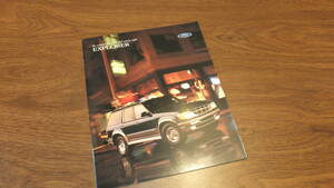 [FORD]1998 Ford Explorer America book@ country catalog EXPLORER USA left steering wheel North America specification 