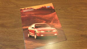 [FORD]1998 Ford Mustang America книга@ страна каталог MUSTANG John сила Северная Америка specification левый руль 