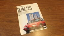 【PONTIAC】1991 ポンティアック グランプリ　正規輸入車ヤナセカタログ GRAND PRIX GM YANASE　日本仕様　PONTIAC_画像1