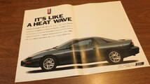 【CHEVY】1993 シボレーカマロ ヤナセカタログ日本仕様 GM JAPAN CAMARO コンバーチブル　Z28　ファイヤーバード　F_画像4