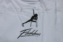 Flashdance　フラッシュダンス　白　Tシャツ　レディース　XL　新品 未使用 _画像4