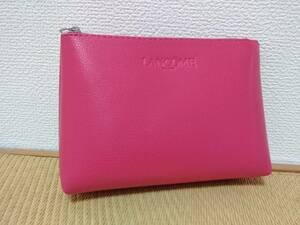 [ unused ] Lancome LANCOME cosme pouch rose new goods not for sale 