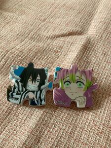 鬼滅の刃 パズルクリップ 伊黒小芭内 甘露寺蜜璃