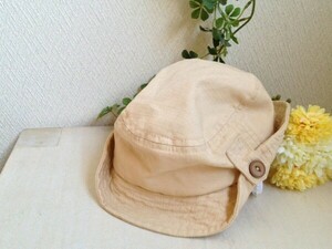  convenient .. string rubber attaching * pretty safari hat *46cm*