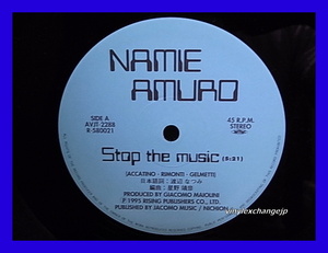  Amuro Namie / STOP THE MUSIC/SOPHIE / STOP THE MUSIC (Y & CO. REMIX)/AVEX TRAX AVJT-2288/5 point and more free shipping,10 point and more .10% discount!!/12'