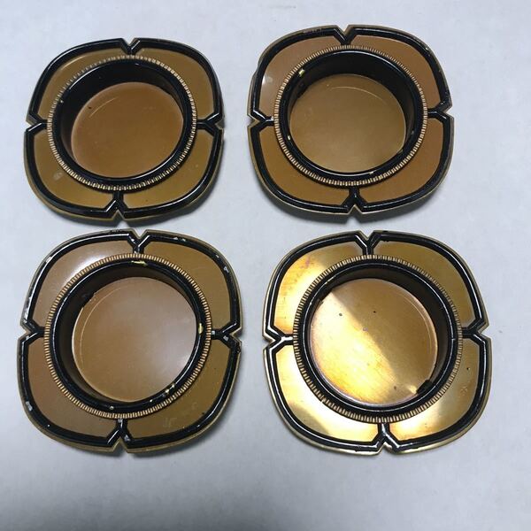 襖金具 宣徳 二枚座 木瓜 中 4個