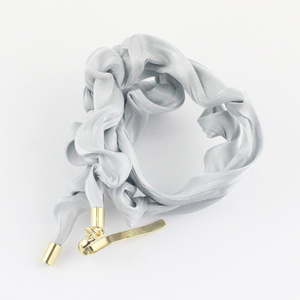 po knee hook /... satin on goods pn131* gray / wire po knee arrange wire hair po knee hair accessory hair ornament 