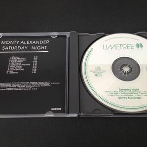 レア廃盤 オリジナル盤 モンティー・アレキサンダー MONTY ALEXANDER SATURDAY NIGHT MCD 024 W.GERMANY盤 の画像2