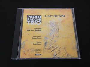 レア廃盤　オリジナル盤　PAOLO RADONI　A DAY OR TWO　CDS 095