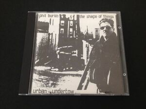 レア廃盤　オリジナル盤　フィル・バーリン　PHIL BURLIN　URBAN UNDERTOW　CDP-41593