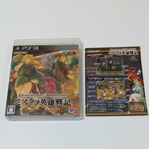 PS3 ダンジョンズ＆ドラゴンズ ミスタラ英雄戦記