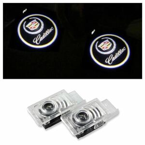  Cadillac LED Logo projector door courtesy lamp SRX ATS XT5 XTS original exchange type emblem Mark wellcome light 