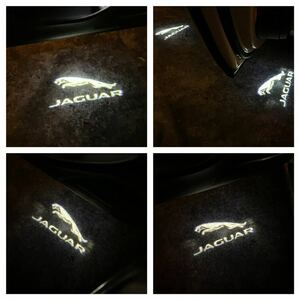 Jaguar Jaguar LED Logo projector door courtesy lamp X type XJ XK XKR original exchange type door light under spot Mark 