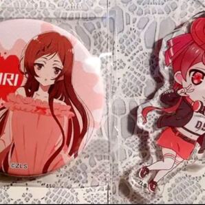 ゾンビランドサガ展等-全て限定品ゆうぎり缶バッジ、アクキー 2点セットまとめ