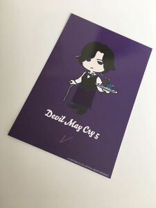 Devil May Cry 5 デビルメイクライ 5 DMC5 カプコンカフェ　特典 ブロマイド風ポストカード V