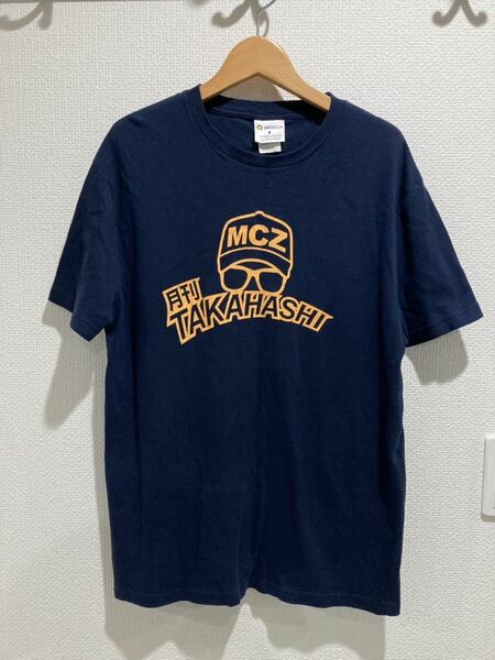 月刊TAKAHASHI モモクロ 半袖 tシャツ ももいろクローバーZ ネイビー　紺色 M 男女兼用　ファンクラブ　ライブ　公式グッズ
