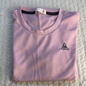 半袖Tシャツ ルコック le coq sportif ピンク ヨガウェア スポーツウェア ランニングウェア