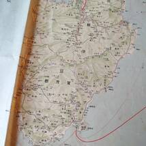 古地図 東宮御成婚記念 日本交通分県地図 其三 静岡県 大正十二年十二月十日発行 大阪毎日新聞社 約770×540㎜ 【32】_画像6