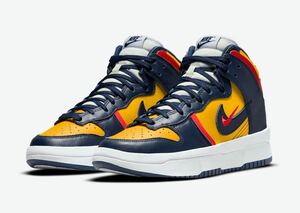 【新品箱付き】21AW 22 新作 新品 NIKE ナイキ DUNK HIGH UP VARSITY MAIZE スニーカー 靴 くつ 即決早い者勝ち