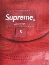 【新品未使用】 21AW 22 新作 新品 SUPREME シュプリーム NO THANKS S/S TOP Tシャツ カットソー 半袖 RED レッド 赤色 即決早い者勝ち_画像3