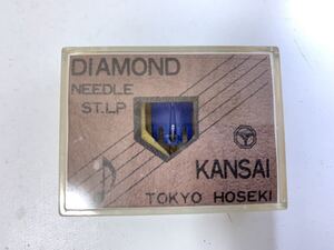 【未使用品】レコード交換針 DIAMOND NEEDLE トリオ TD-8-43 ST-LP用 レク・ターニー レコード針 大東京宝石