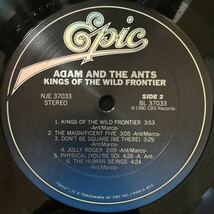 LP ADAM AND THE ANTS / KINGS OF THE WILD FRONTIER_画像9