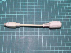 PS/2 (オス) ⇔ A T(メス) 端子 コネクタ キーボード 変換 アダプタ マザーボード レアもの DIY 組み立て dos/v 自作 210818101