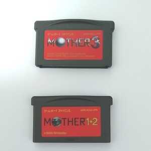 GBA MOTHER1+2 ソフト MOTHER3 ゲームボーイアドバンスソフト マザー 1 2 3