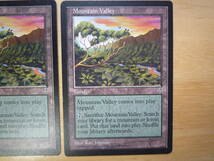 MTG　MIR　山峡/Mountain Valley　英語　4枚セット_画像2