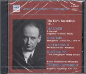 [CD/Naxos]ワーグナー:トリスタンとイゾルデから前奏曲と愛の死他/W.フルトヴェングラー&ベルリン・フィルハーモニー管弦楽団 1930他