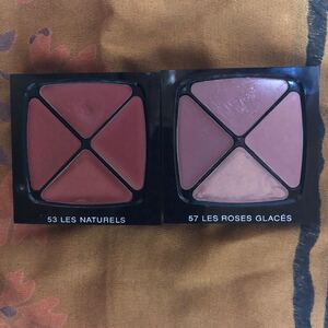 CHANEL シャネル QUATUOR LEVRES INTENSIES 53番NATURELS 57番ROSES GLACES