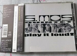 【s.mos quintet】play it loud! 日本盤中古CD エス・モス・クインテット 帯付き　現代版ジャズ・メッセンジャーズ