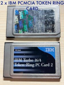 IBM TOKEN-RING PC Card / 2枚セット