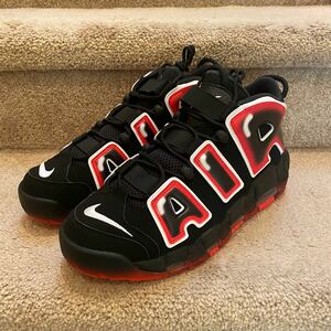 送料無料！★新品 ナイキ Air More Uptempo Laser Crimson 27.0cm★CJ6129-001