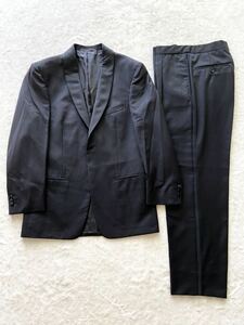 Ermenegildo Zegna size44 タキシード ブラックタイ スモーキングジャケット エルメネジルドゼニア メンズ (P)