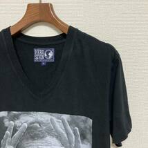 HERO SEVEN◆スティーブ マックイーン◆Gulf レーシング Tシャツ S 黒 ブラック ドライバー Steve McQueen フランスデザイン_画像4