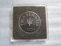 【新品/非売品】マセラティ 記念メダル 100th Anniversary 専用封筒付き_画像1