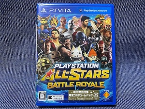PS VITA☆プレイステーション オールスター・バトルロイヤル☆入手困難品・新品・未開封品・即決有