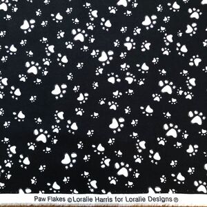 ロラライハリス Paw Flakes 黒生地