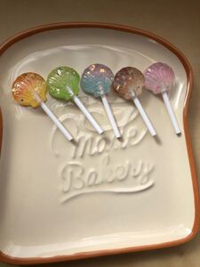 デコパーツ シェル 貝殻 キャンディー 棒付き☆アソート